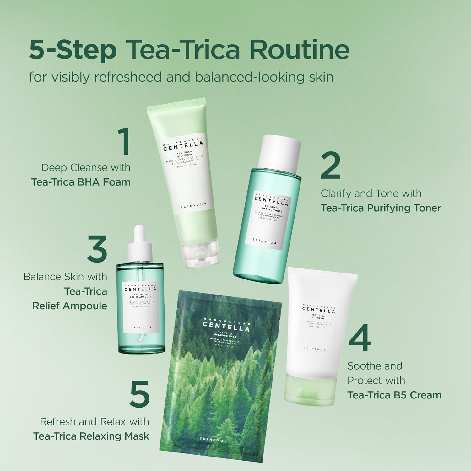 Madagascar Centella Tea-Trica B5 Cream