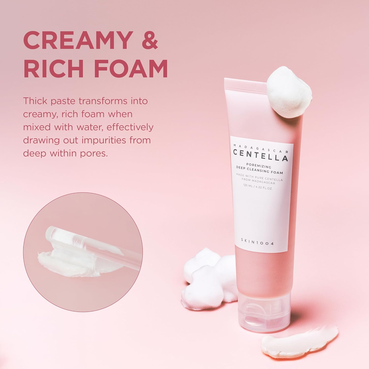 Madagascar Centella Poremizing Deep Cleansing Foam