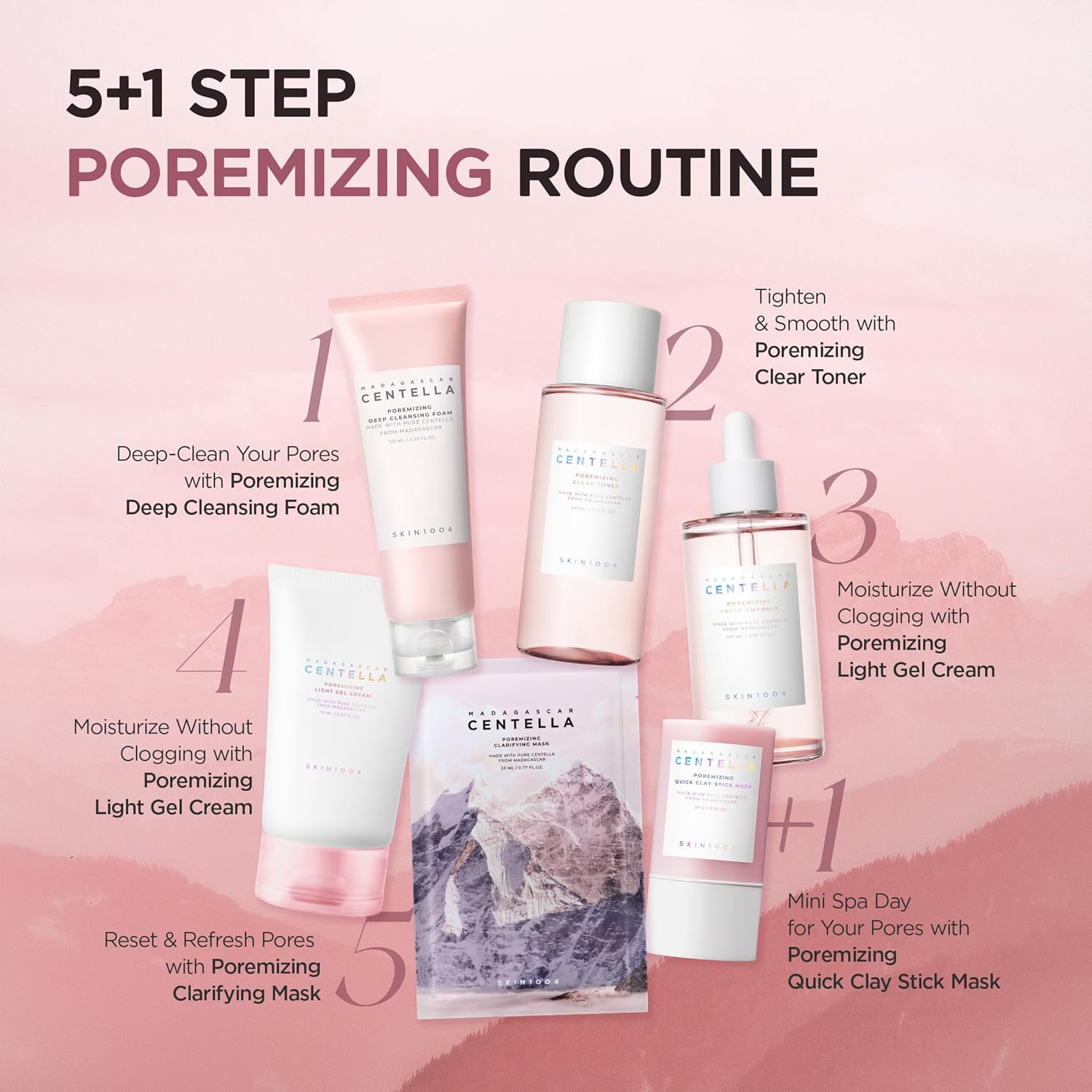 Madagascar Centella Poremizing Deep Cleansing Foam