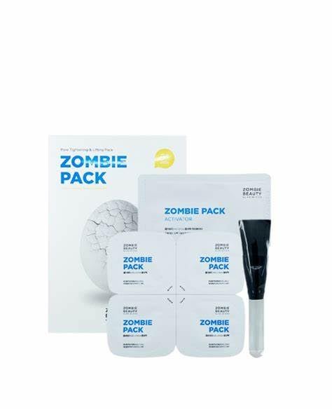 SKIN1004 Zombie Beauty Pack & Activator Kit | Lift & Firm Face Mask, 8×2 g + 8×3.5 ml