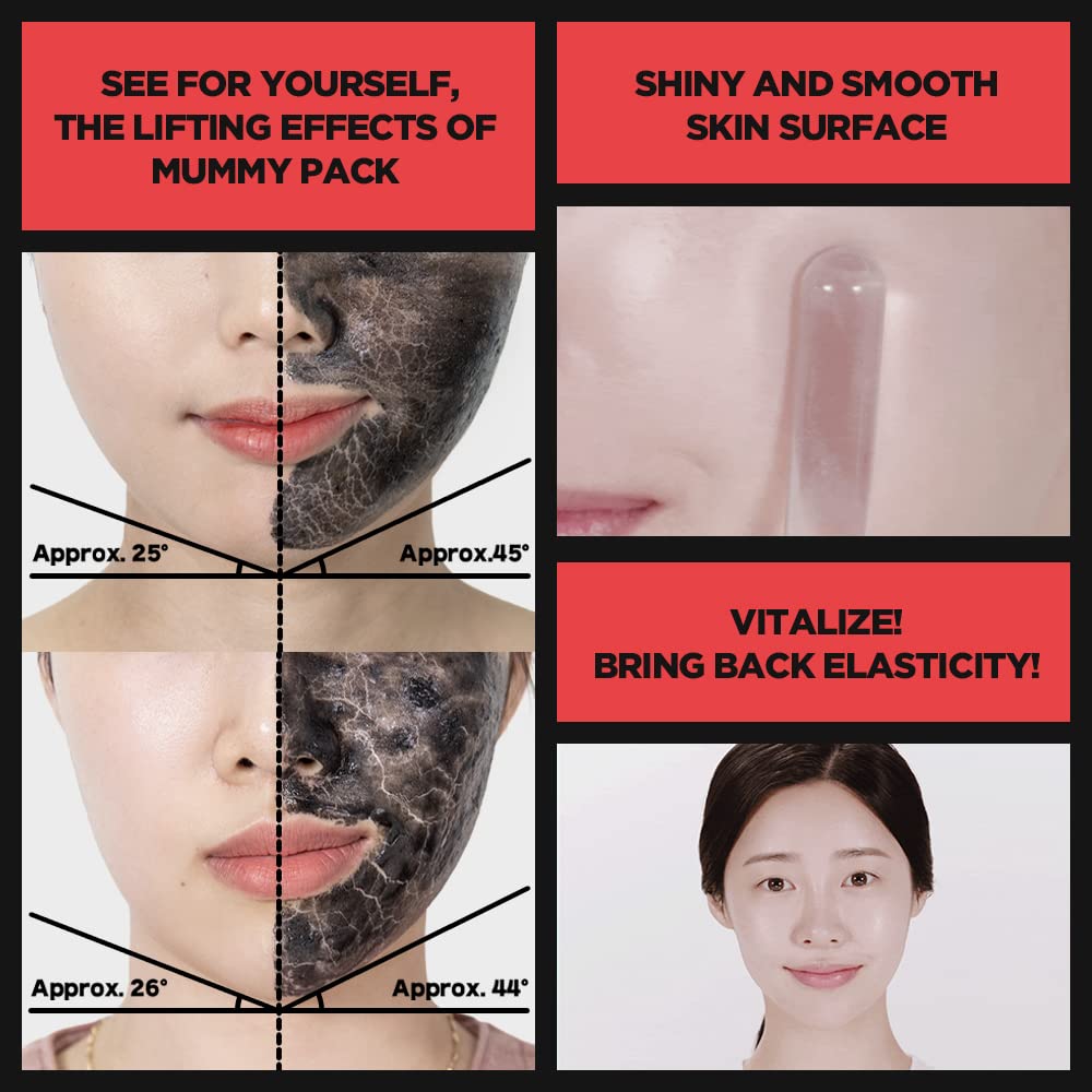 SKIN1004 Zombie Beauty MUMMY PACK & ACTIVATOR KIT, Wrinkles Treatment, Smoothening, Wrinkles, 140g