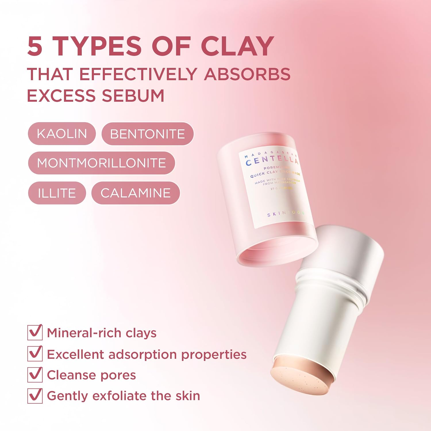 Poremizing Quick Clay Stick Mask