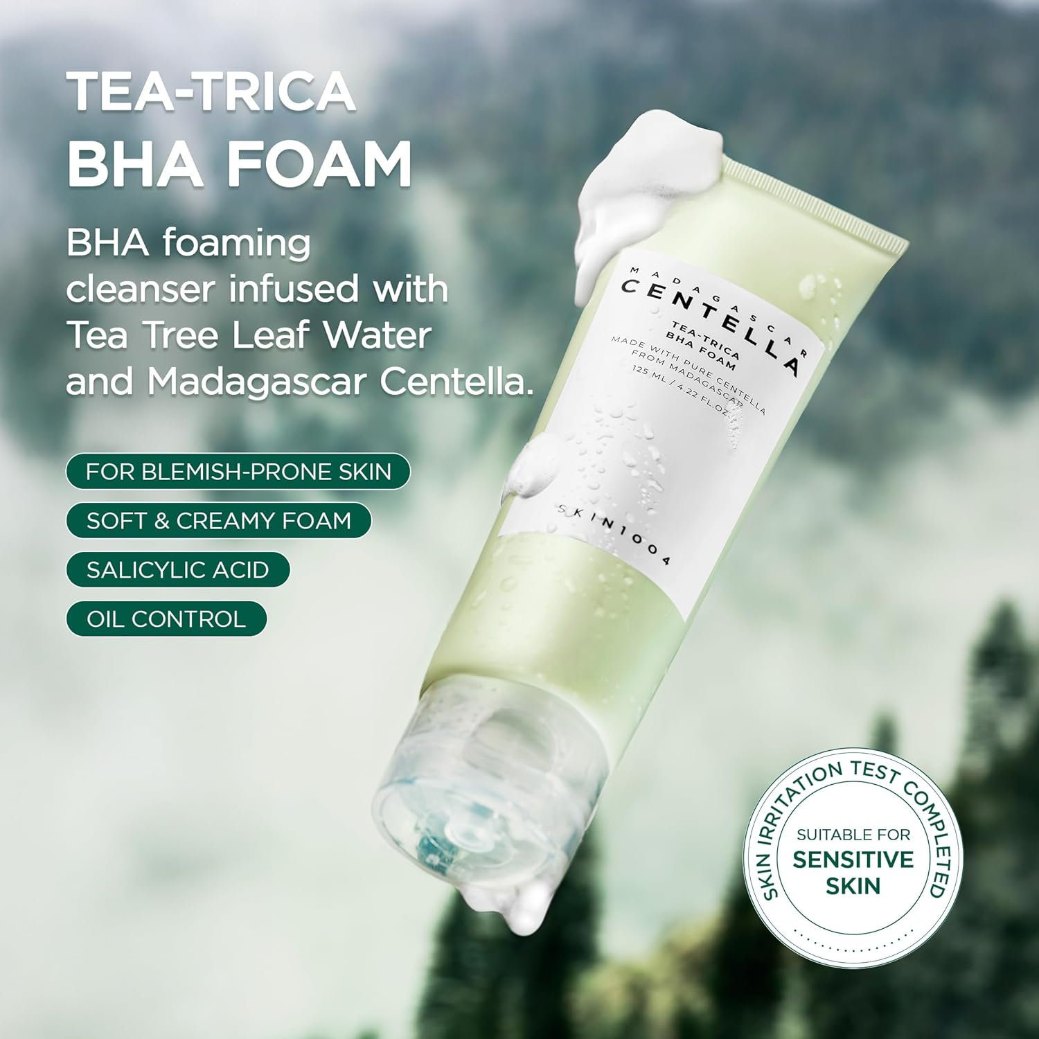 Madagascar Centella Tea-Trica Bha Foam