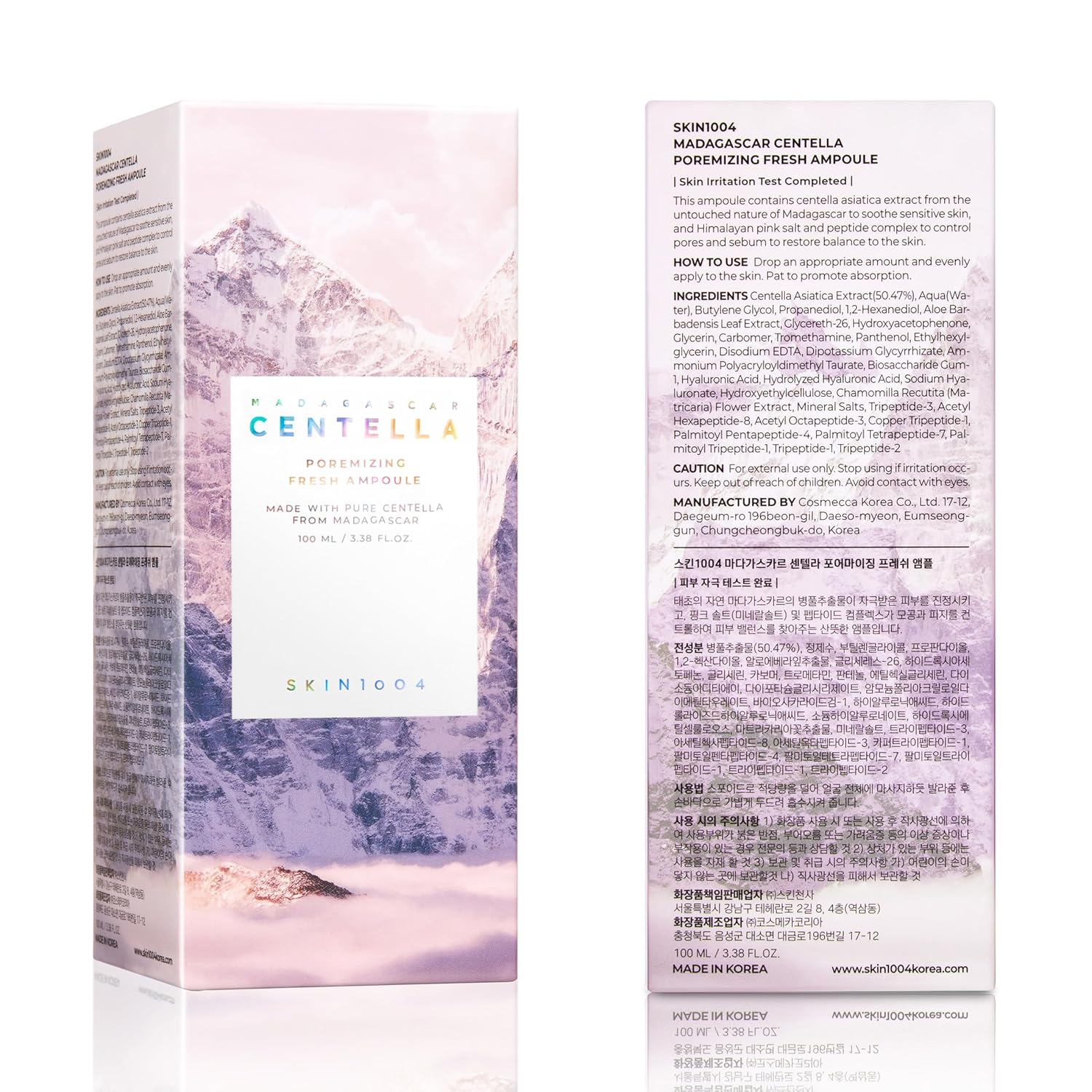 Madagascar Centella Poremizing Fresh Ampoule